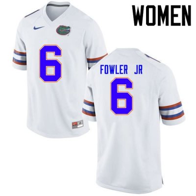 Women's Florida Gators #6 Dante Fowler Jr. NCAA Nike Orange USA Flag Fashion Authentic Stitched College Football Jersey EIE1062RW